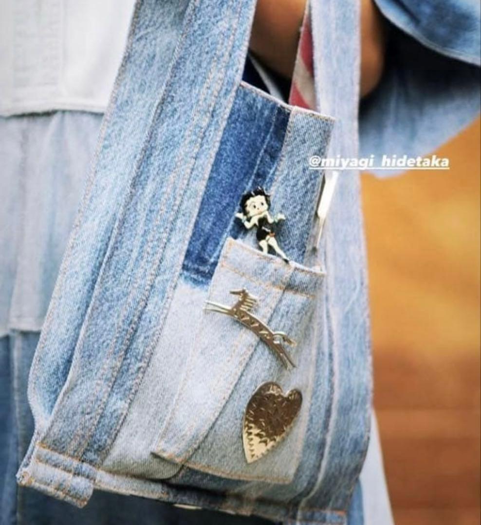 ロンハーマン　HARPO ハルポ　ハートブローチ