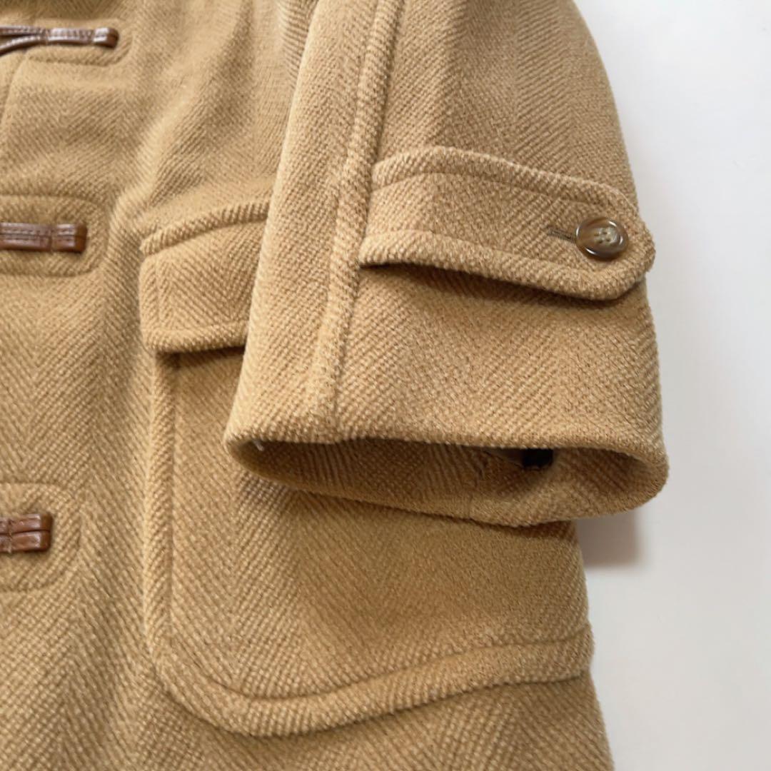 美品NEW YORKER ムーアブルックダッフルコートSサイズ キャメル ウール