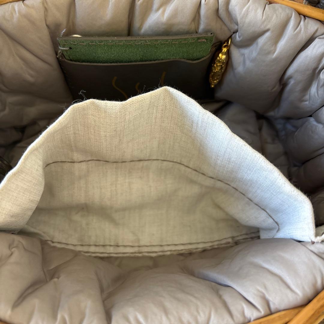 エバゴス　フニュシュリンク　スウィートPバスケット　カシミヤ　グレー