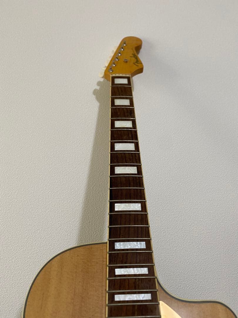 Fender エレキ アコースティックギター ナチュラル