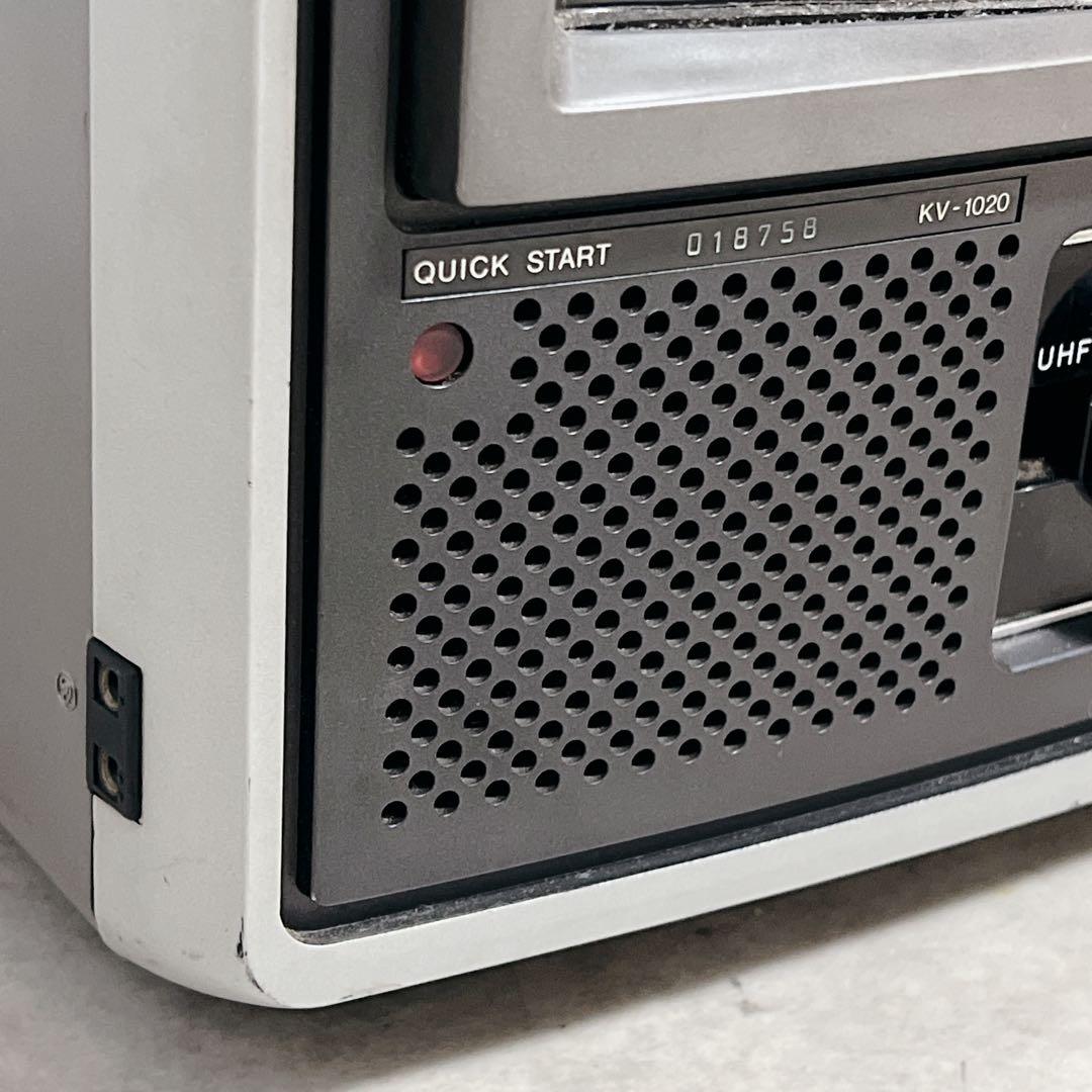 ソニー トリニトロン カラーテレビ KV-1020 10型 1974年製 美品