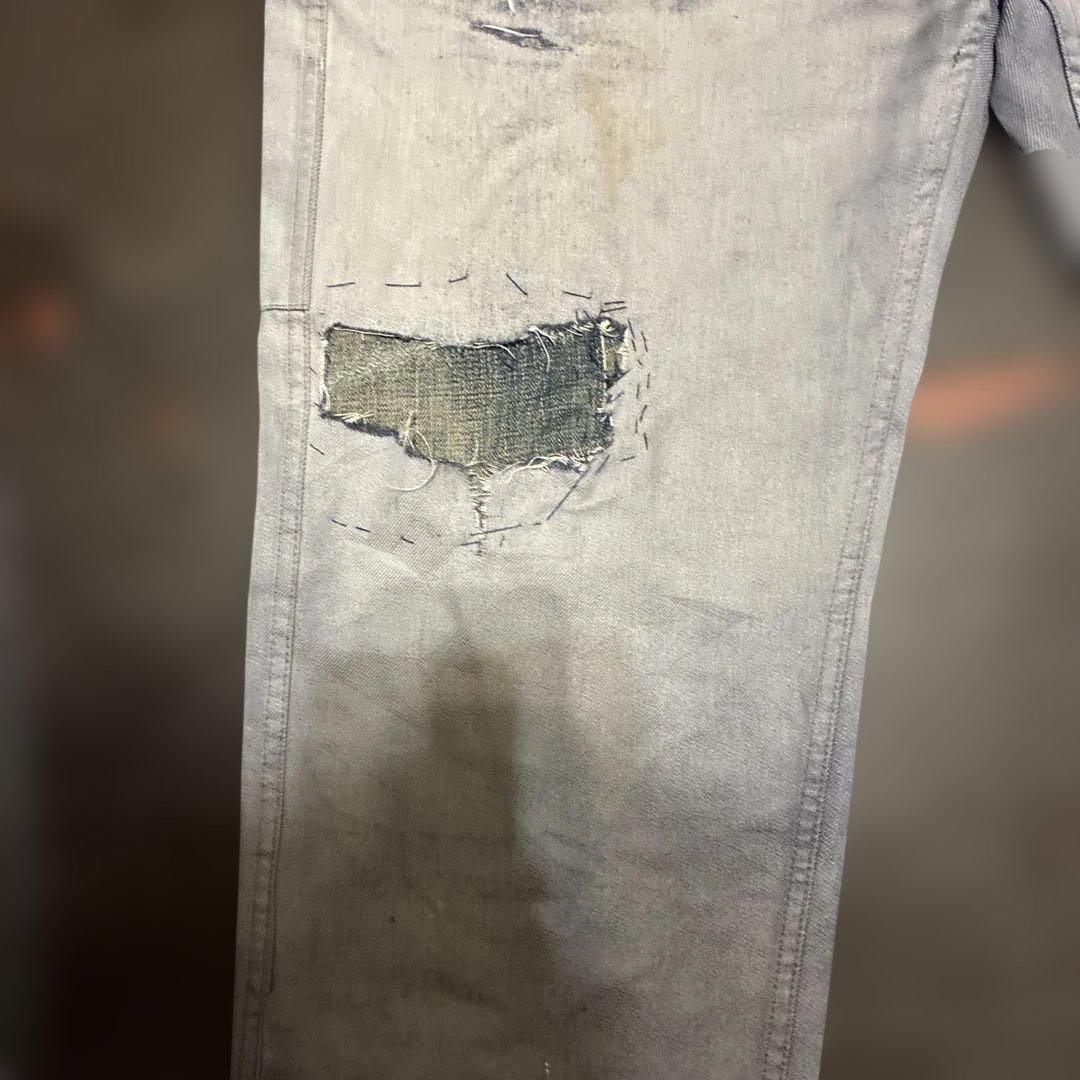 ボロの美学ユーロモールスキン鬼フェードオーバーオール