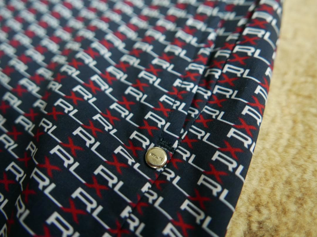 RLX ロゴパターン ショートパンツ ネイビー