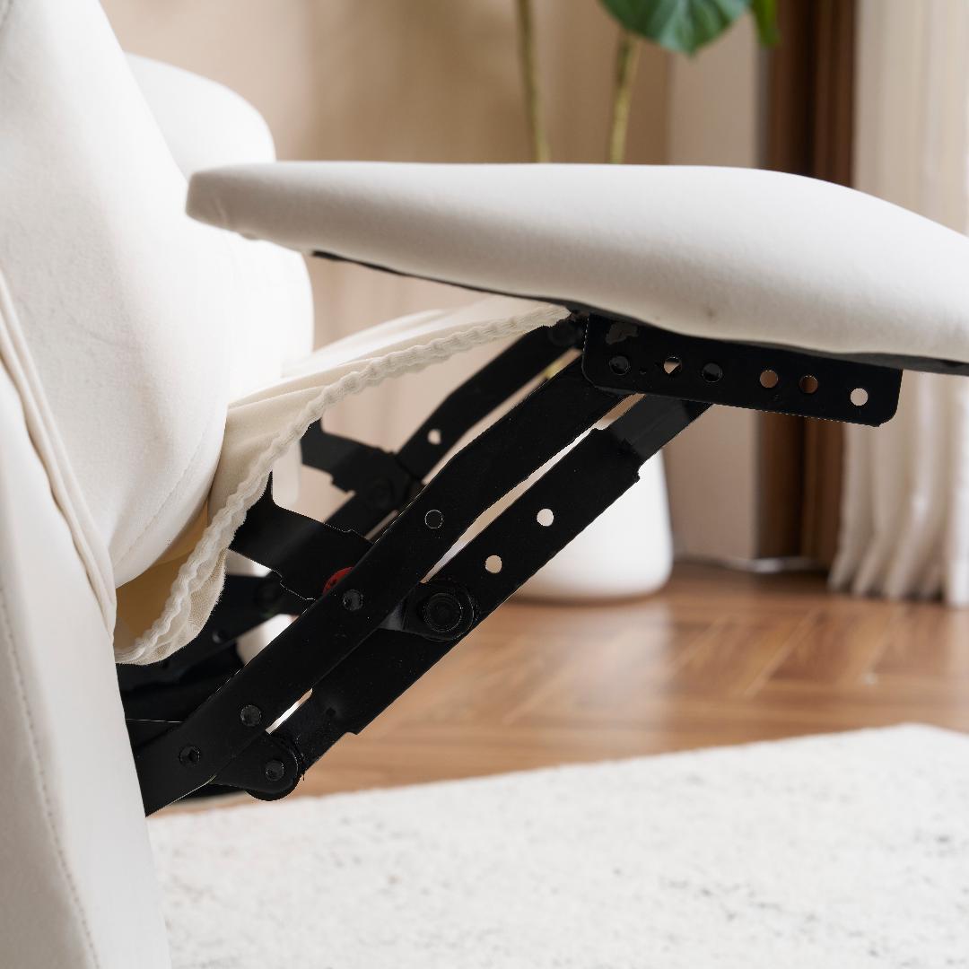 電動1人掛けソファー リクライニングチェア 270度回転 背調節105-165