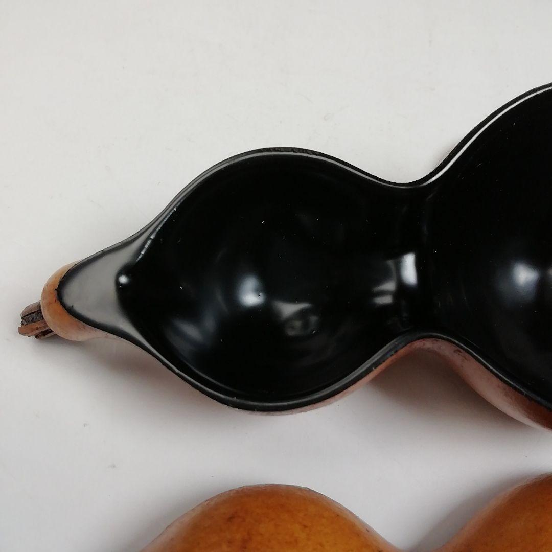 Ｔ９６０　香合　『虫蒔絵　瓢香合』『道場宗廣 造』　共箱　茶道具