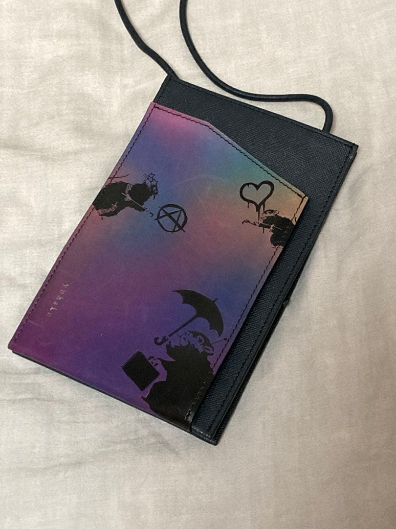 ユハク×バンクシー　コラボ　ショルダーバッグyuhaku