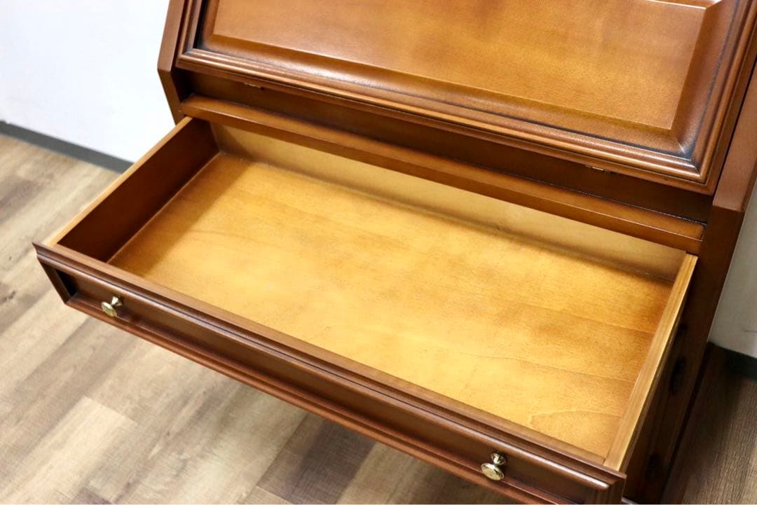 GMGH231○イタリア製 ライティングビューロー 学習机 書斎机 勉強机 キ