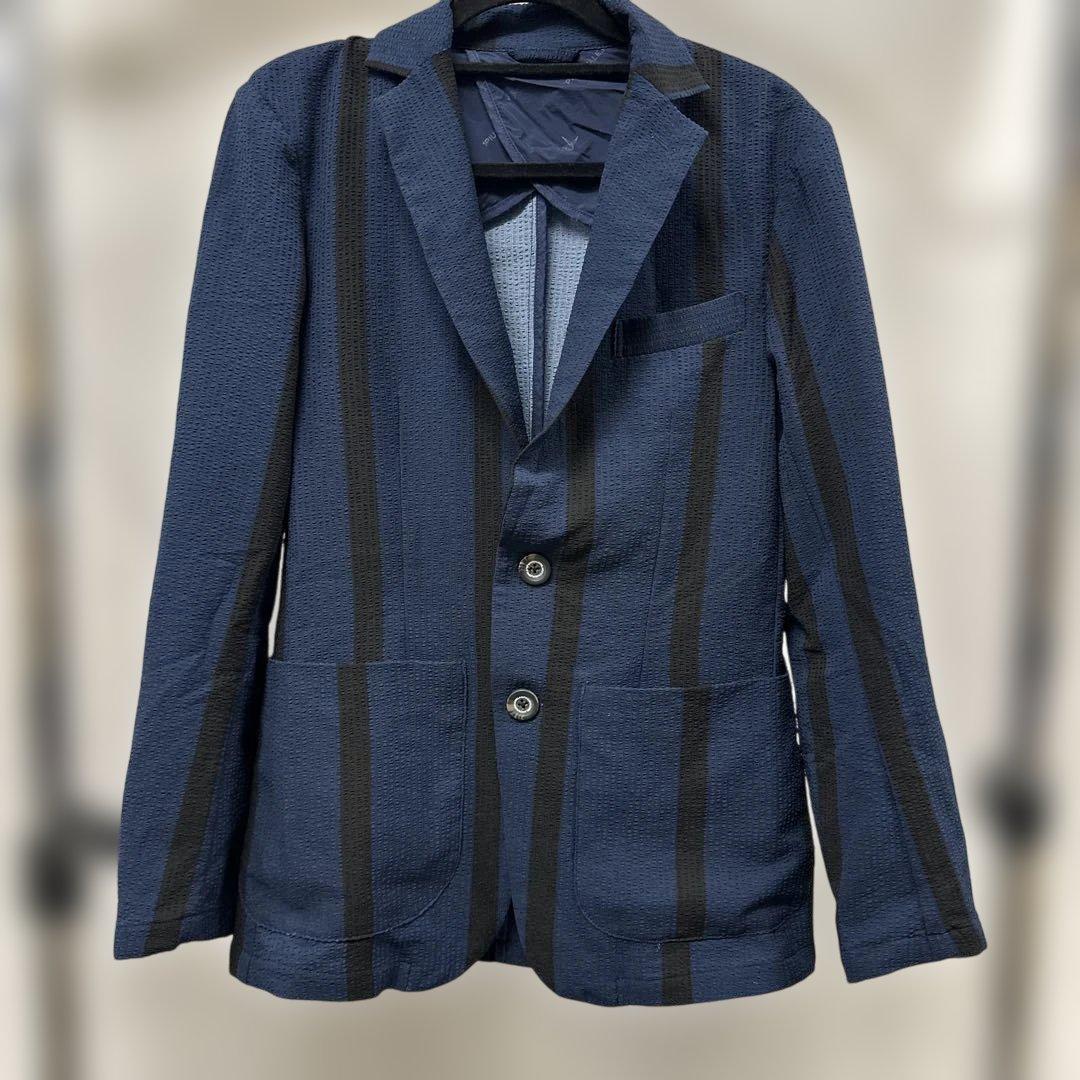 ウノピュウノウグァーレトレ テーラードジャケットズボン　太ストライプ Y260