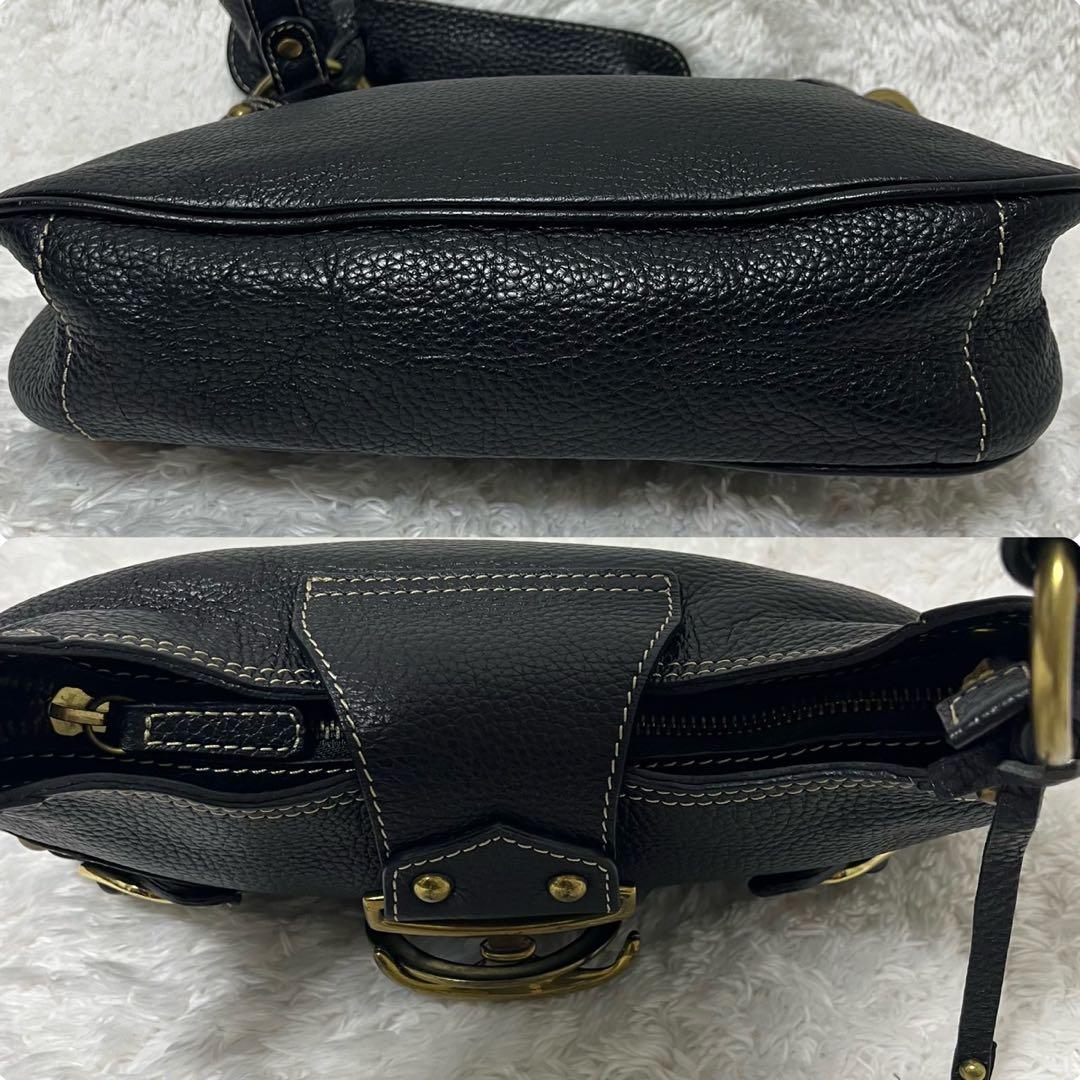 希少 Y2K 本革 ゴールド金具 アーカイブワンショルダーバッグ