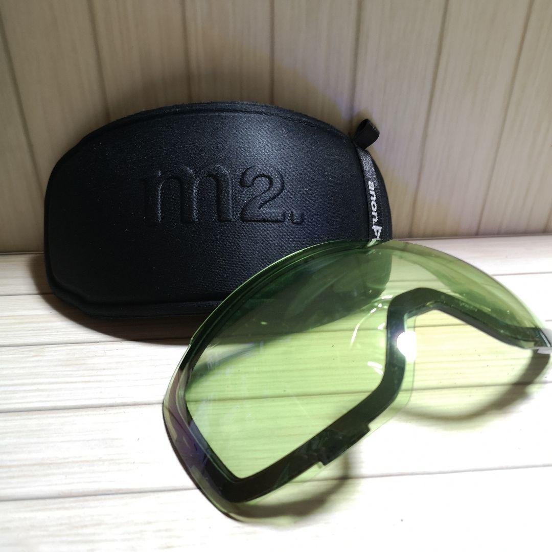 anon. m2. スノーボードゴーグル スペアレンズ・ケースセット