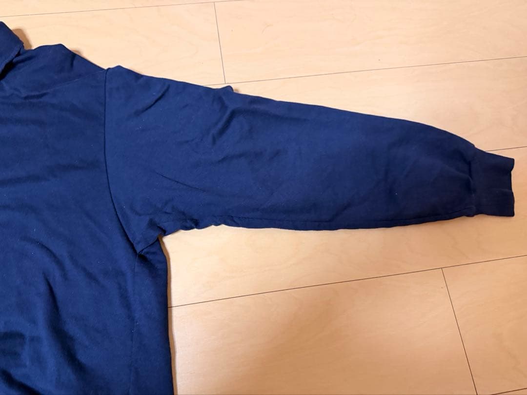 23ss コットンシルクジャージ　ハーフジップスウェット