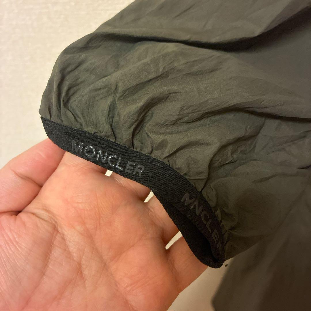 MONCLER オリーブ ロングコート ダウン アウター モッズコート