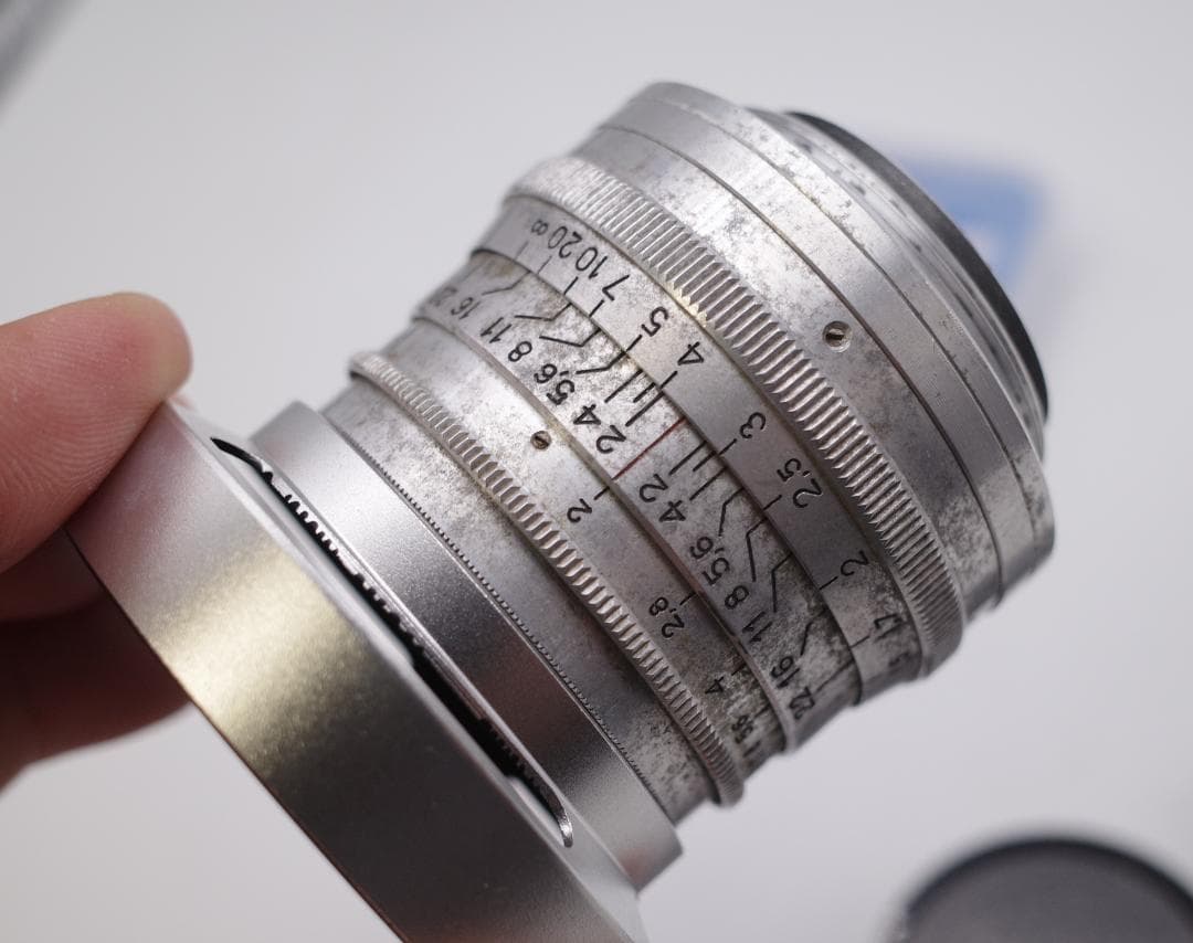 59　初期型　ジュピター 8 　2/50 L39　メタル製フード、フィルター付