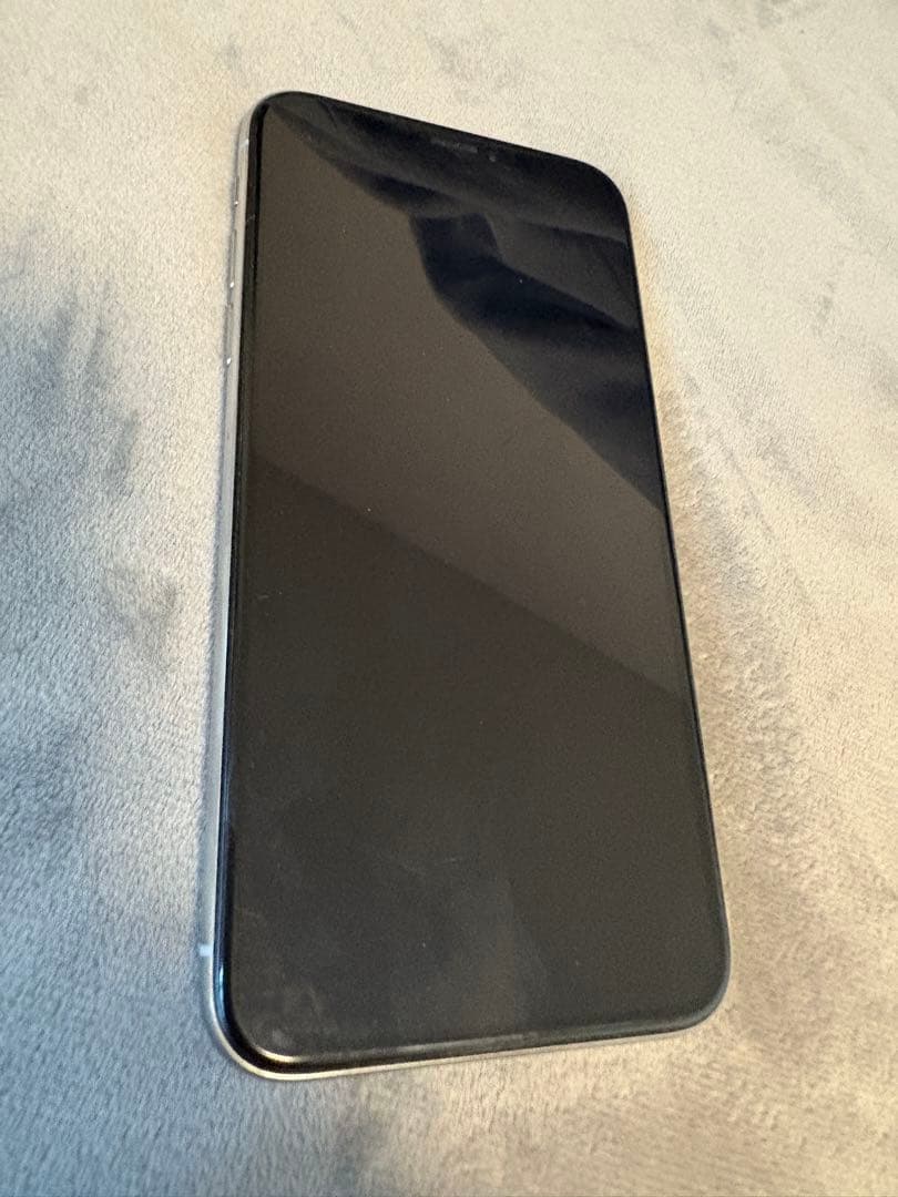 美品 iPhoneX 256GB シルバー SIMフリー