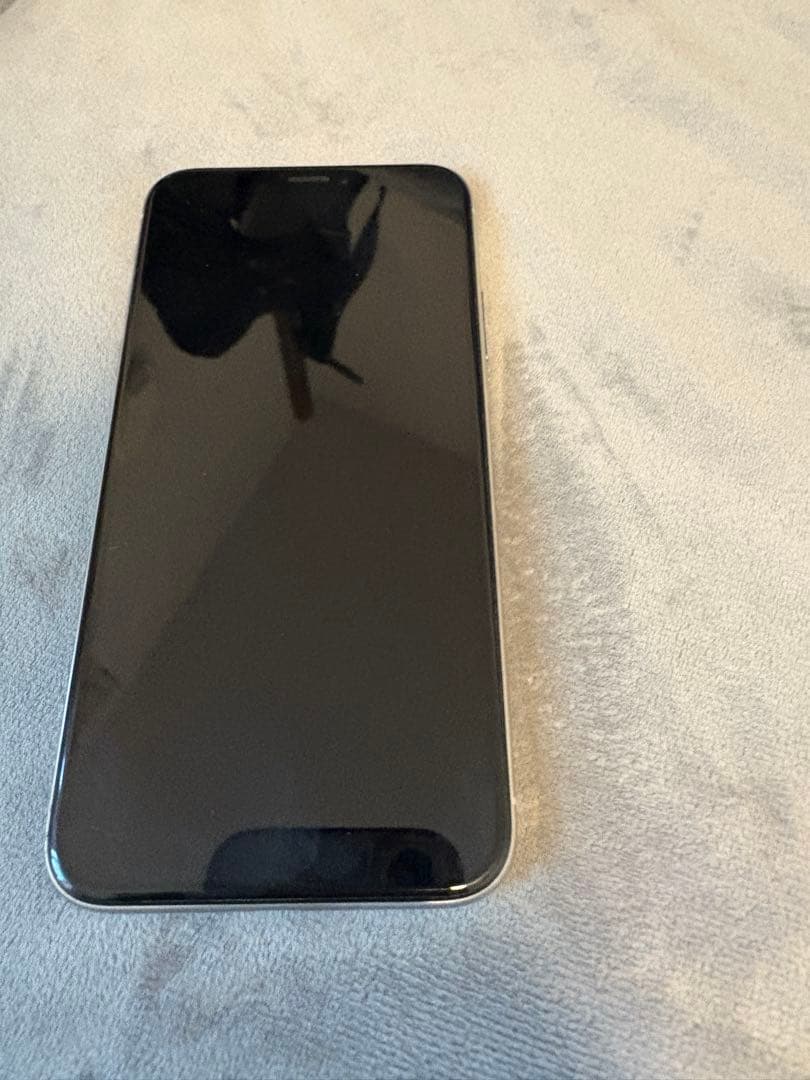 美品 iPhoneX 256GB シルバー SIMフリー