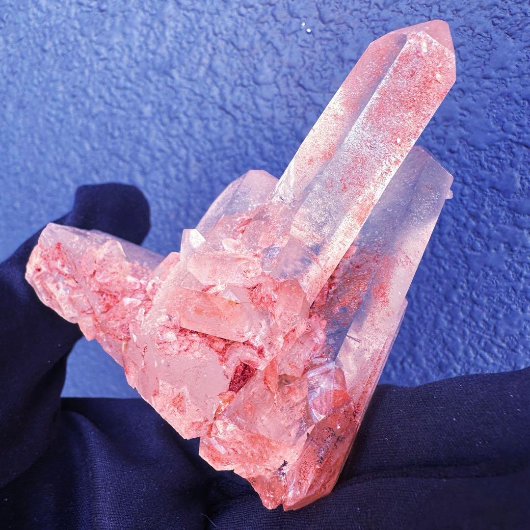 爆レア❗️高透明度❗️レインボー☆超強いパワー 可愛い♡ヒマラヤクラスターA1370