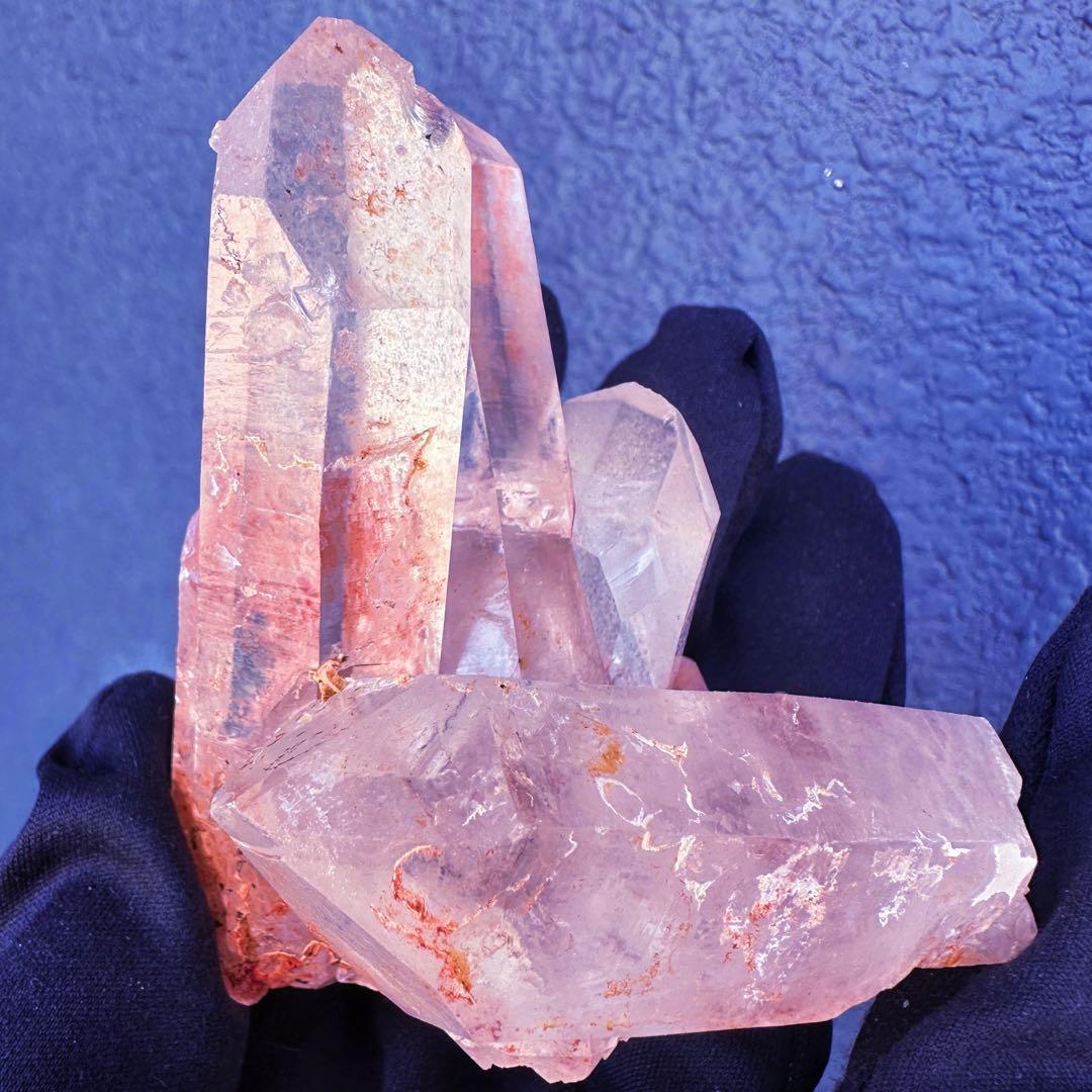 爆レア❗️高透明度❗️レインボー☆超強いパワー 可愛い♡ヒマラヤクラスターA1370