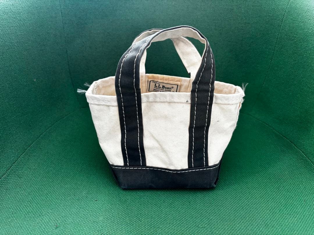 LLBean デラックス　ミニ　バキバキ　トートバッグ　80s