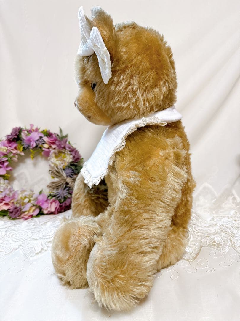 フィニステール 様❤️大きい！！❤️ずっしりアンティークベア　アンティークテディベア