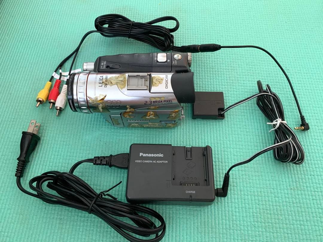 Panasonic NV-GS200KとビデオキャプチャーGV-USB2セット