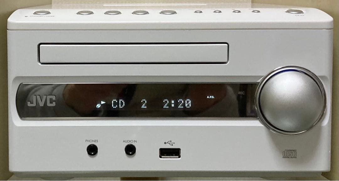 【美品】人気・JVC CA-EXS3 ウッドコーン/リモコン