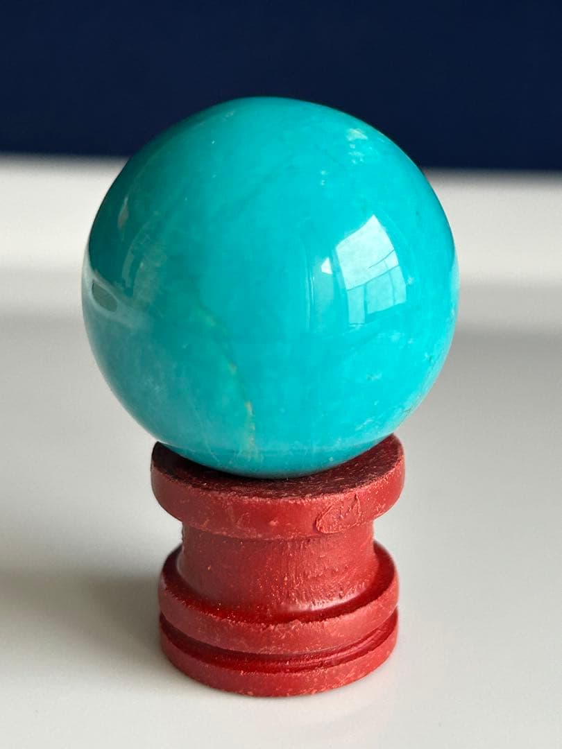 ✨超希少✨ターコイズ　トルコ石　丸玉　30㎜　スフィア