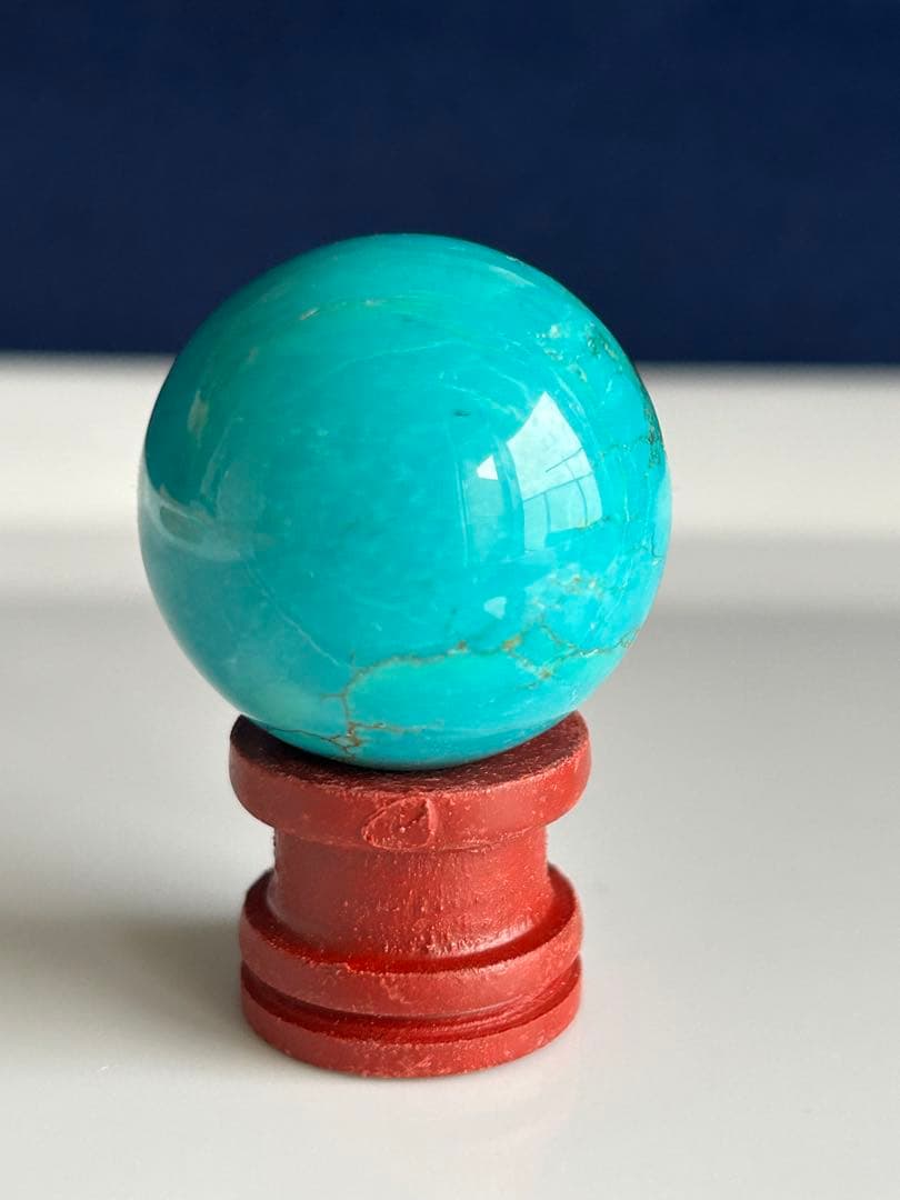 ✨超希少✨ターコイズ　トルコ石　丸玉　30㎜　スフィア