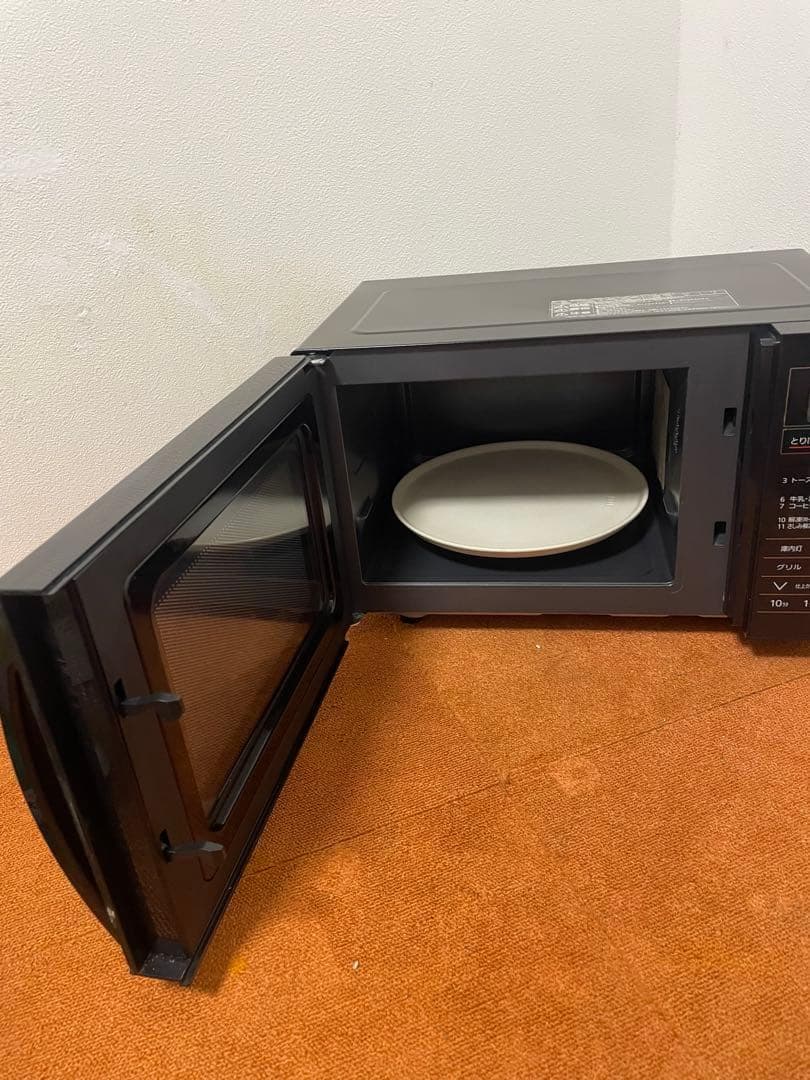 カサゴ　美品 アイリスオーヤマ オーブンレンジ ターンテーブル 電子レンジ