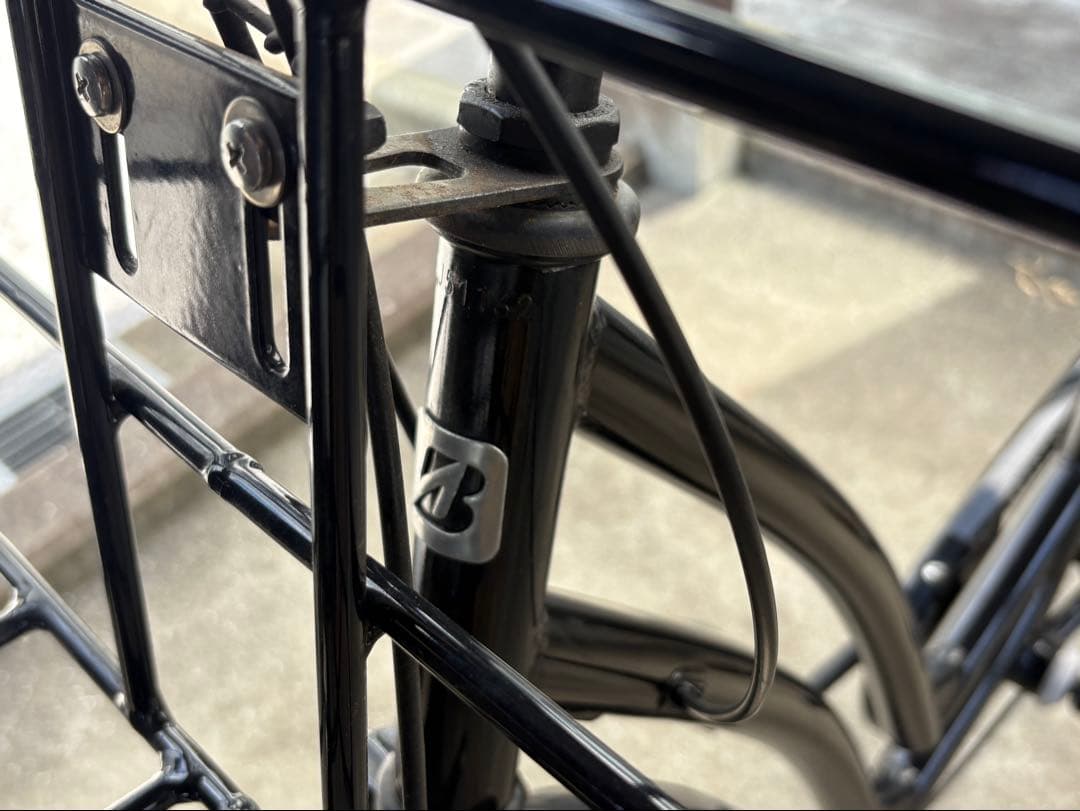 【限定車ウェッジロック】黒 シティサイクル　引き取り限定