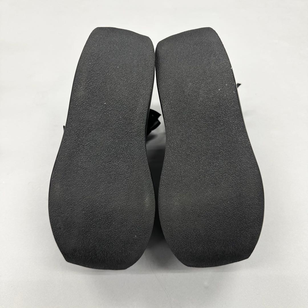 正規品 Demonia デモニア VIOLET-45 黒 厚底 おでこ靴