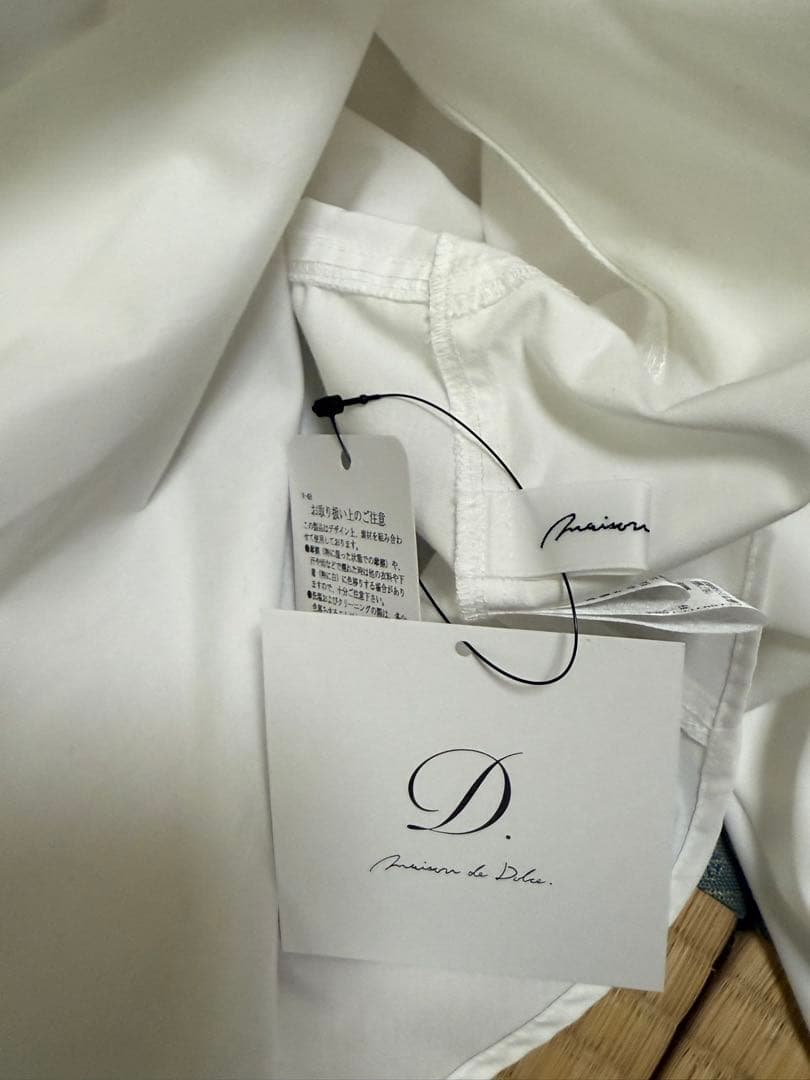 maison de Dolce クロップドシャツ