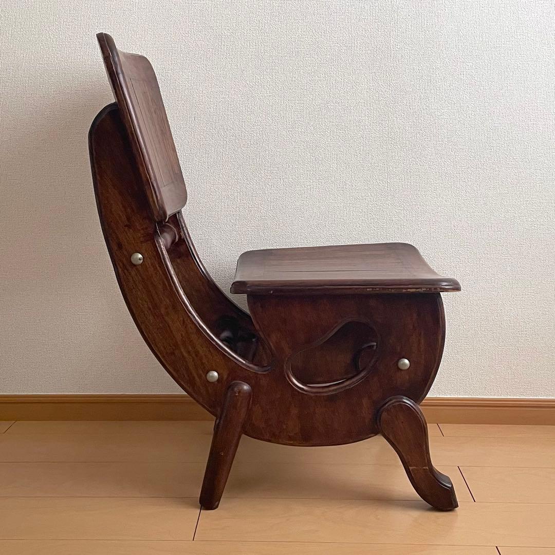 アンティークチェア ラウンジチェア 無垢 イギリス フランス カントリー 民芸