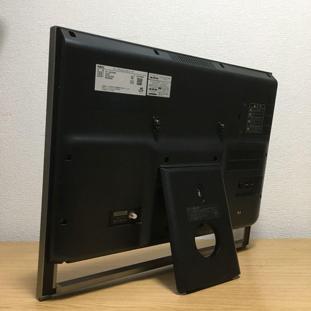 NEC 一体型 デスクトップ Win11 新品SSD搭載 地デジ カメラ 取説