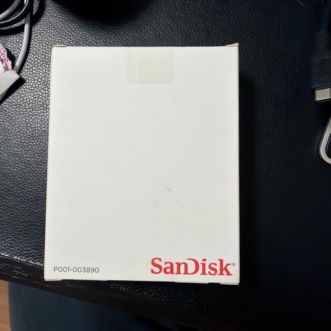 SanDisk 外付けSSD SDSSD61-4700-GH25