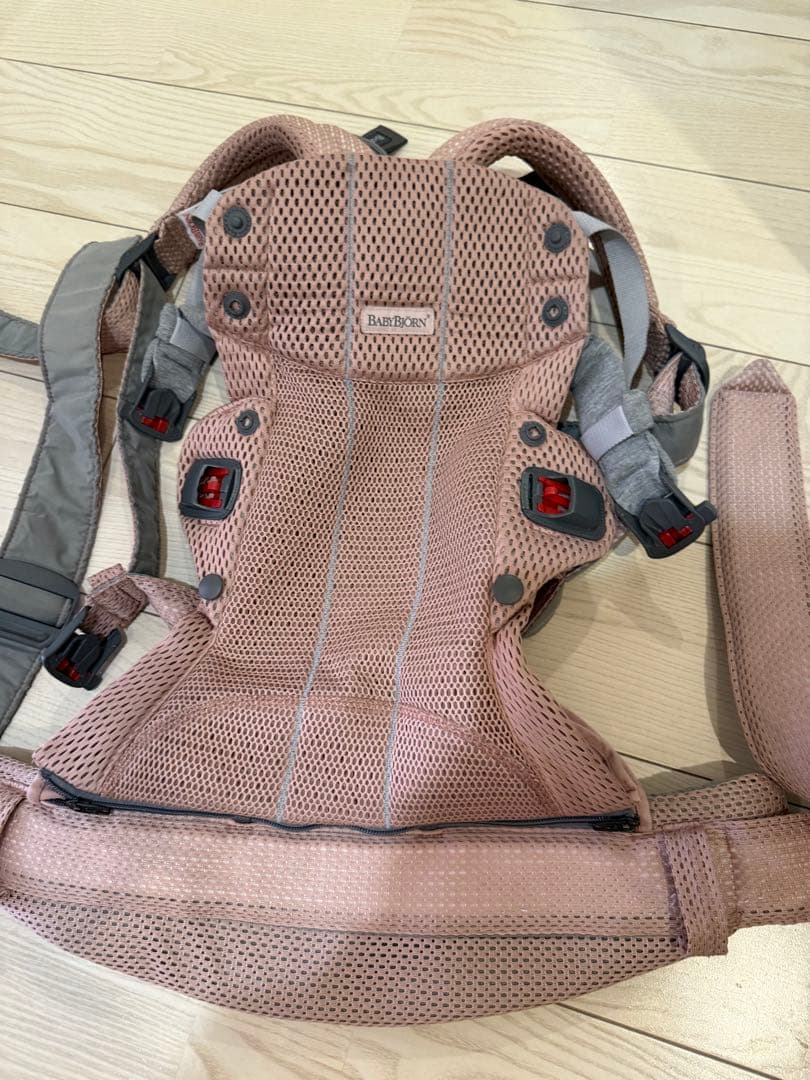 BabyBjorn ハーモニーメッシュ 抱っこ紐 ピンク エルゴ サイベックス