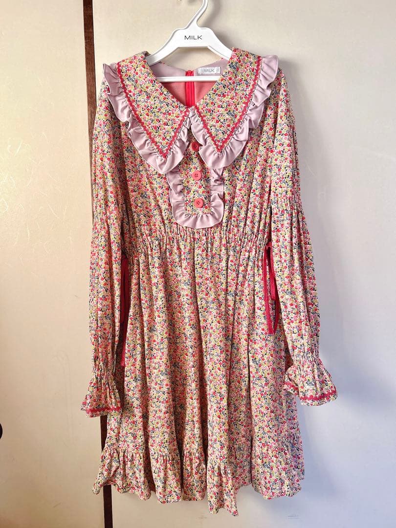 MILK Sweet Honey Dress ピンクフラワー