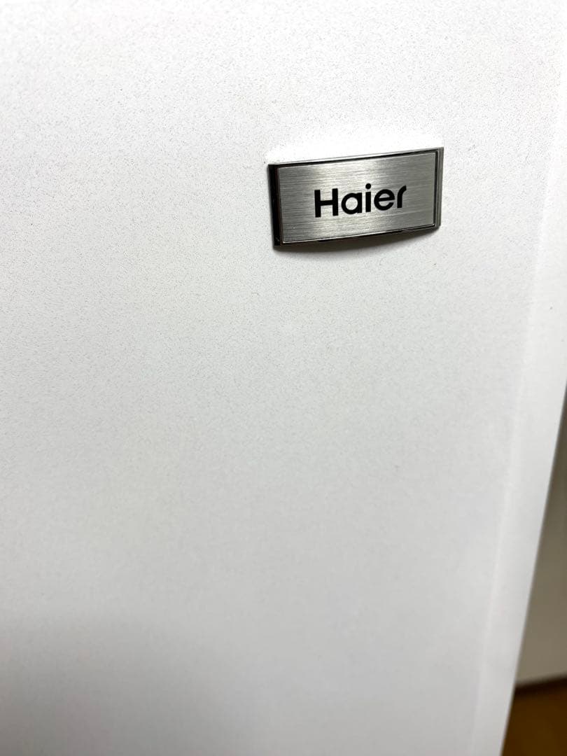 【直接引取】Haier 冷蔵庫 132L 前開き式　冷凍ストッカー　小型　スリム
