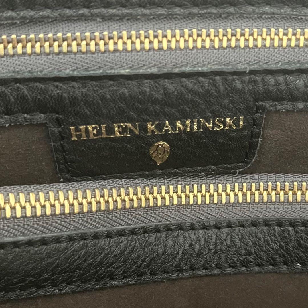 美品 ヘレンカミンスキー HELEN KAMINSKI トート レザー ラフィア