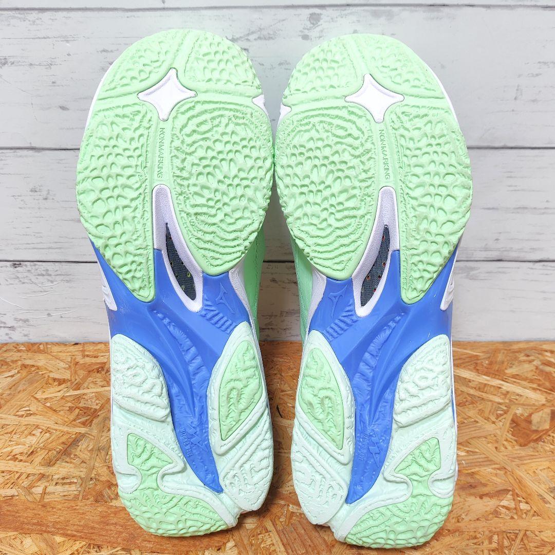 ミズノ バレーシューズ ウェーブ ライトニング Z8 ミントグリーン 27cm