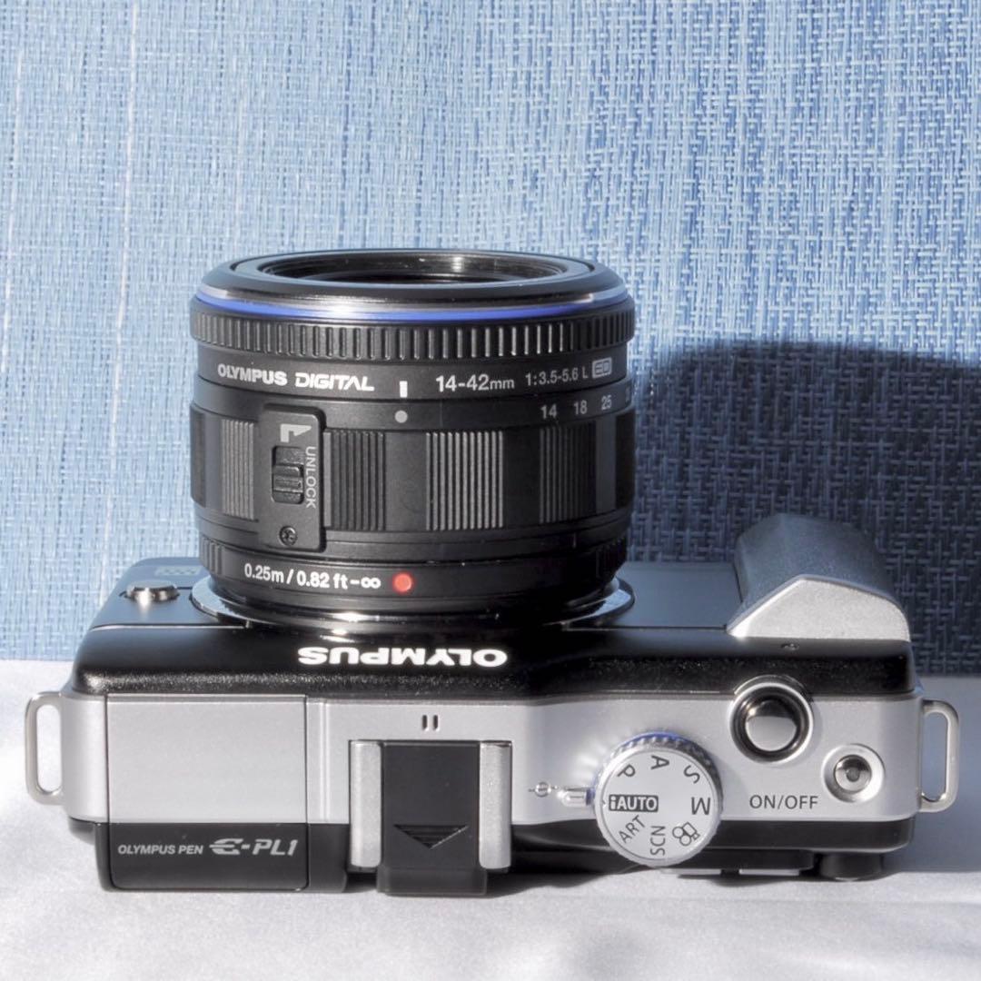 初心者向け✨Olympus PEN E-PL1 ミラーレスカメラ ✨スマホ転送