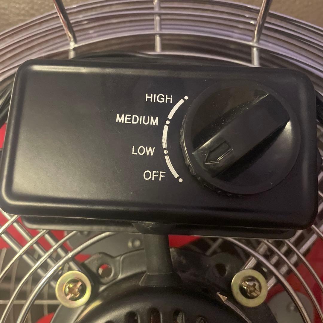 【完動品】幻 DULTON ダルトン ブリーズ　サーキュレーター レッド