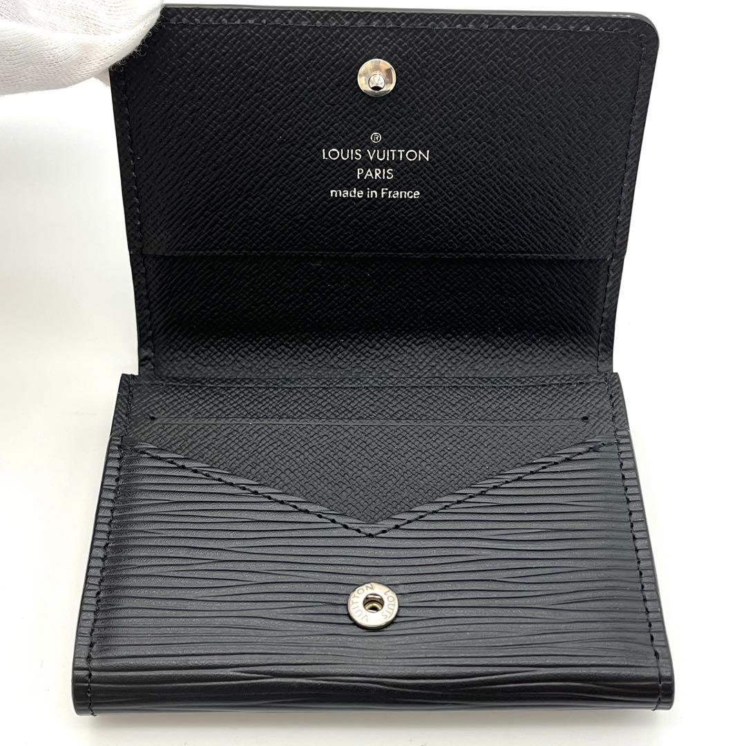 【美品】　ルイヴィトン　アンヴェロップ　カルト　ドゥ　ヴィジット　エピ　名刺入れ