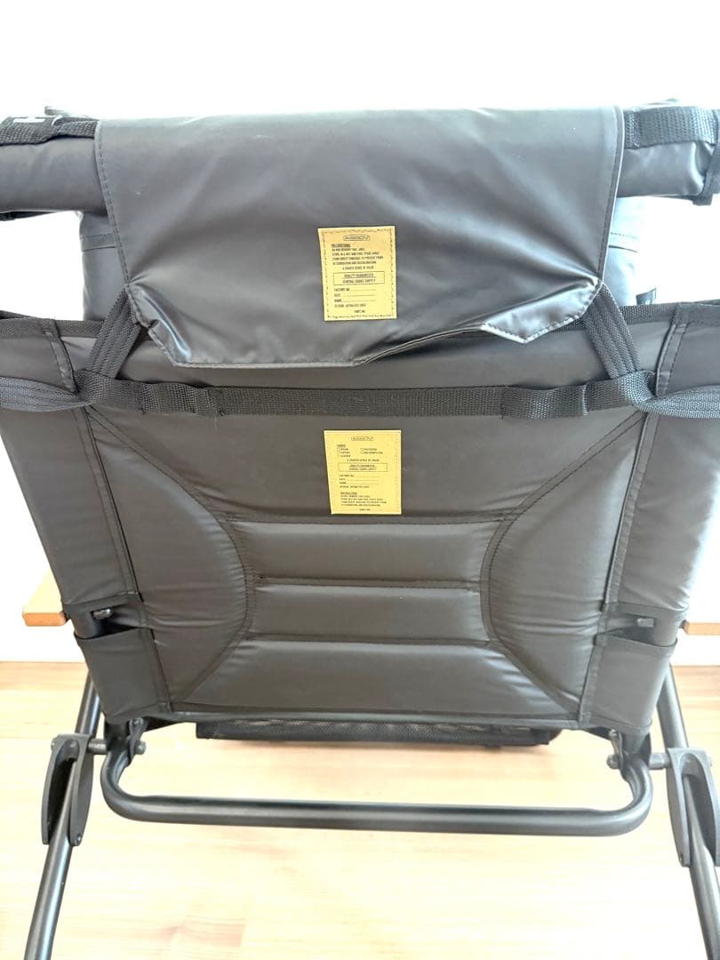 アッソブ リクライニングローバーチェア ブラック クッション付きAS2OV