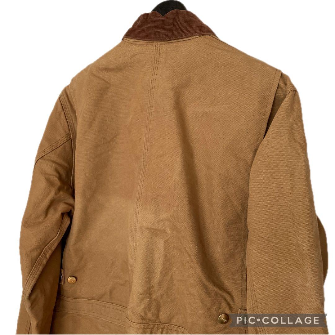 ★USA製★ Carhartt 中綿キルティング　オールインワン　つなぎ