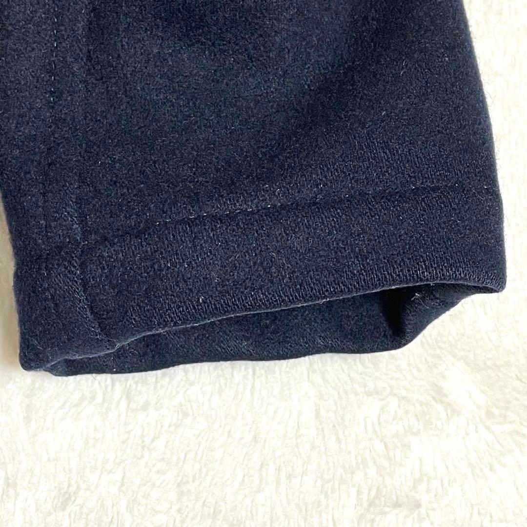 Paul Smith ナポレオンコート Pコート カシミヤ混 銀ボタン