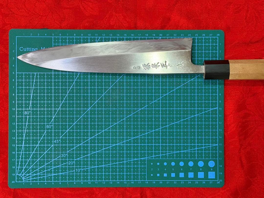 職人用　出刃包丁　源泉王　青鋼