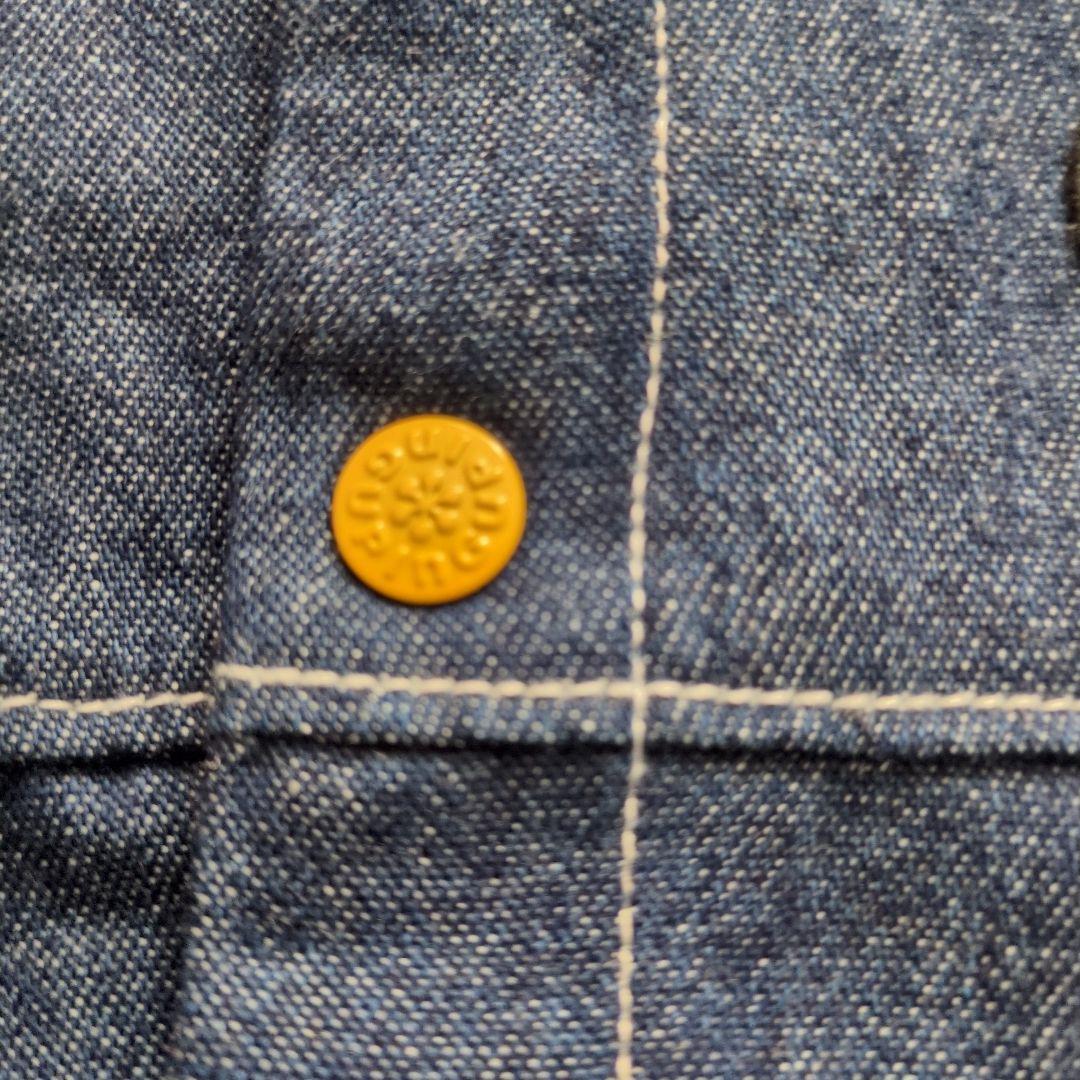 90サイズ　ピングー　フード付Ｔシャツ・デニムカバーオールセット　PINGU