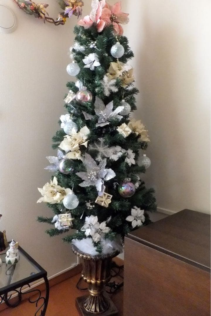 クリスマスツリー用 ポット アンティーク調