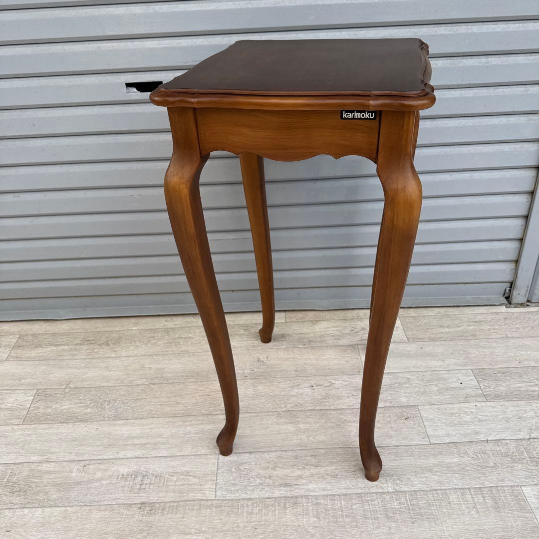 karimoku 猫脚 サイドテーブル　コンソール　ウォールナット