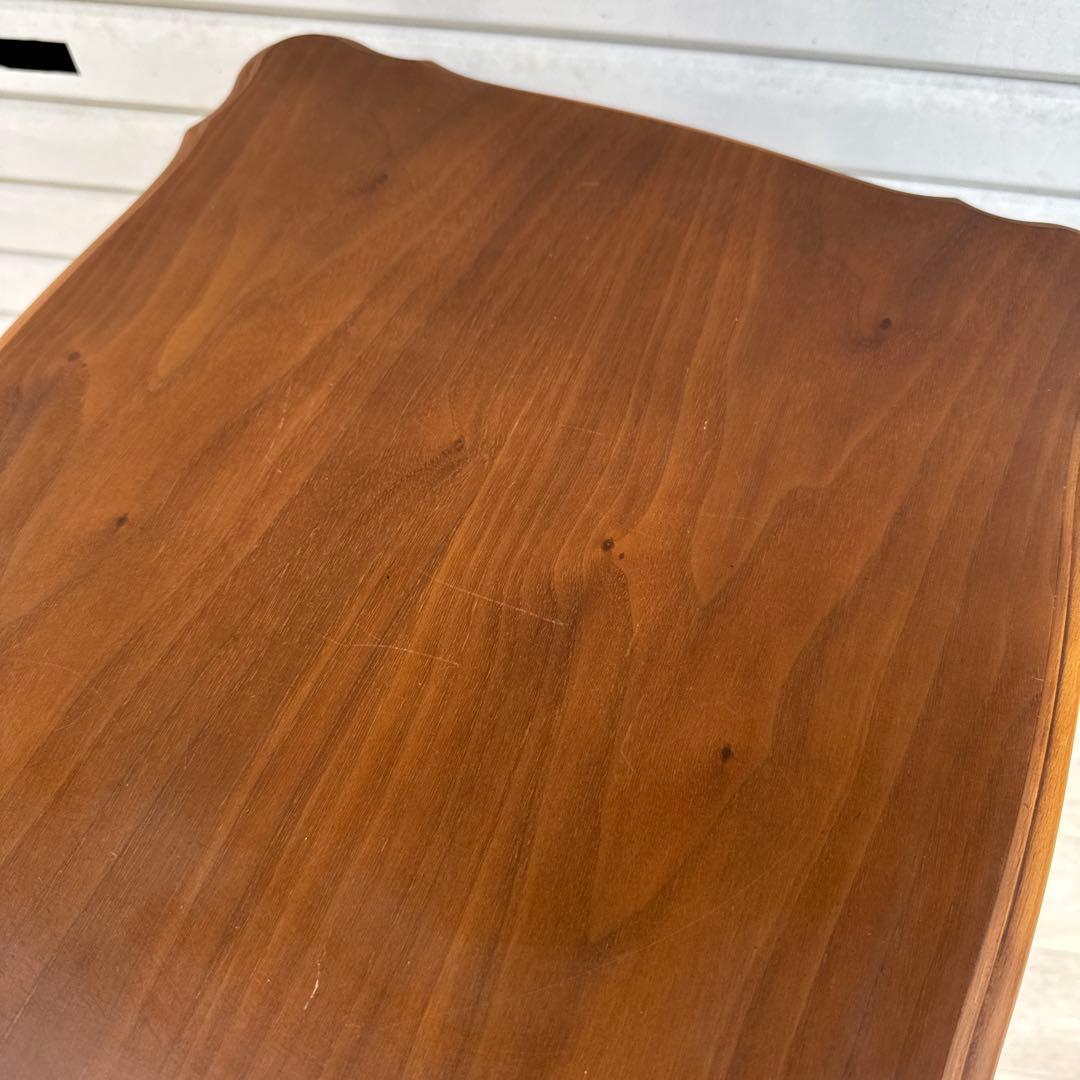 karimoku 猫脚 サイドテーブル　コンソール　ウォールナット